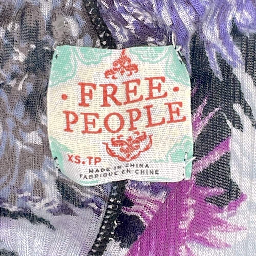 Free People floral burst camisole top - Picture 9 of 11